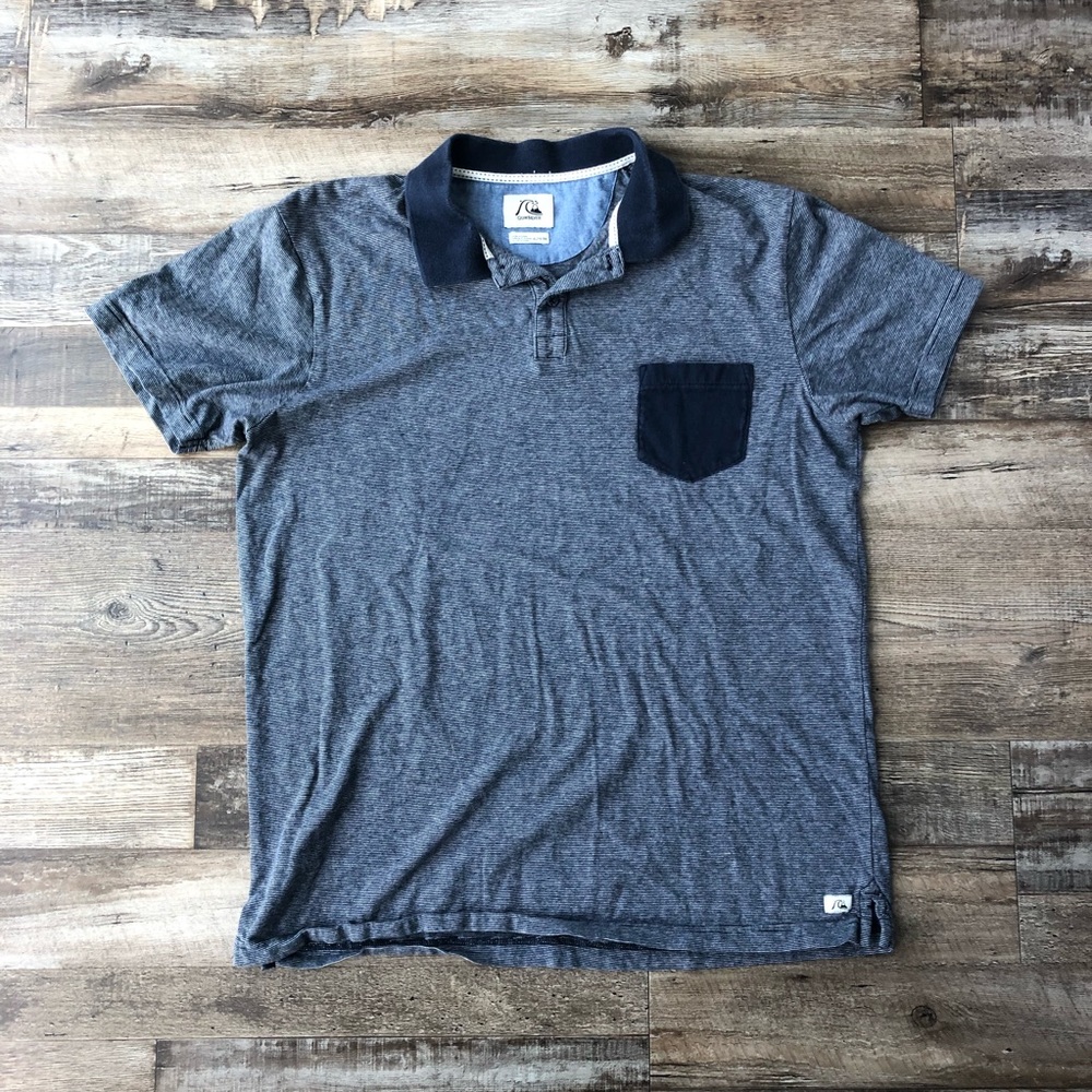 Men’s Quicksilver Short Sleeve Polo Shirt